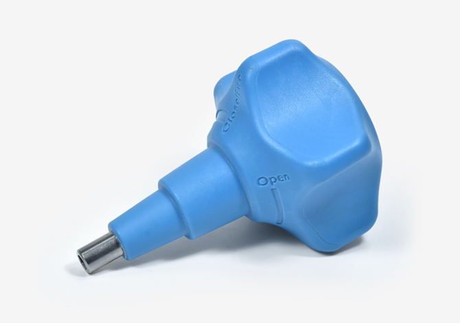 藍色包膠注塑件